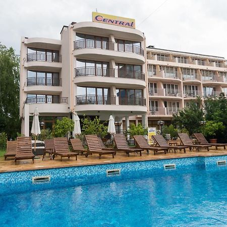 Hotel Central Slăntjev Brjag Exteriör bild