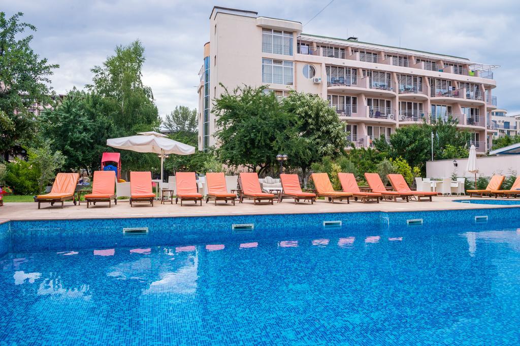 Hotel Central Slăntjev Brjag Exteriör bild